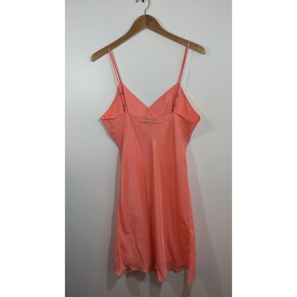MEGAN PARK Size M 100% Silk Slip Dress Spaghetti Strap Mini Australian Designer - Picture 2 of 15